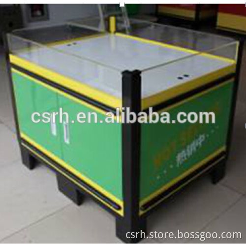 1000*800*850mm RH-PT036 acrylic fencing covers Hot Sale Supermarket Promotion Table Promotion Desk